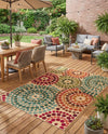 Urban Terrace Collection Area Rug -  Esplanade Rectangle Beige  lifestyle 42