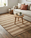 Woven Seaside Jute Collection Area Rug - Nantucket Rectangle Natural Ivory  lifestyle 57