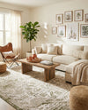 Tribal Terrace Treasures Collection Area Rug - Mayan Marina (Green) Rectangle Green  lifestyle 20