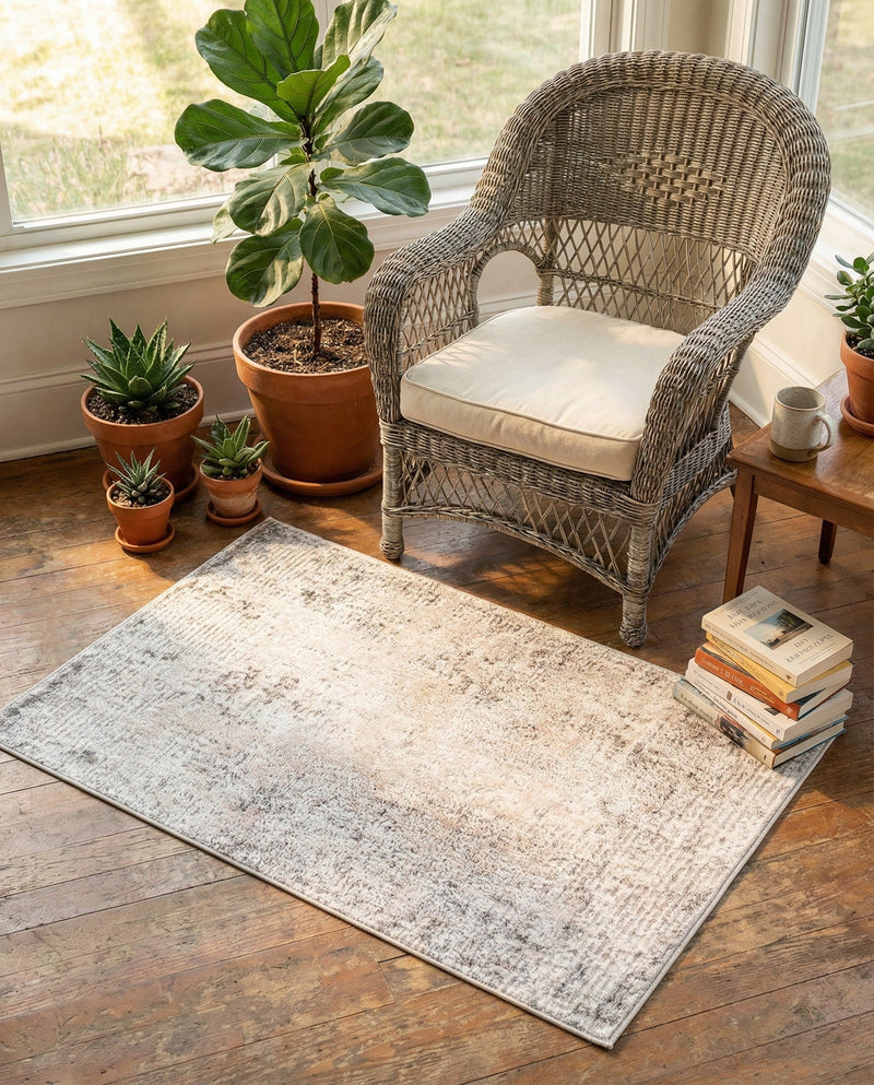 Aegean Elegance Collection Area Rug -  Ithaca Rectangle Gray  lifestyle 29