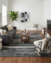 Cathedral Elegance Collection Area Rug - Chapel Rectangle Black  lifestyle 40