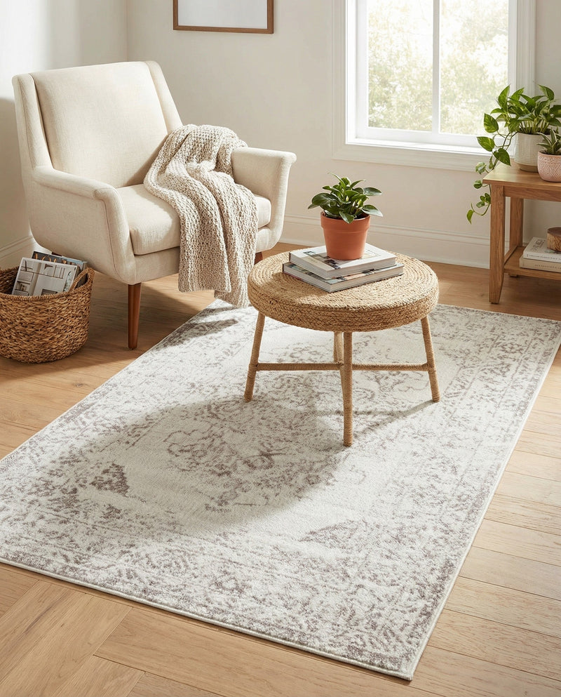 Cambridge Classics Collection Area Rug -  Magdalene (Ivory) Rectangle Ivory  lifestyle 22