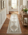 Beverly Grove Collection Area Rug -  Fairfax (Ivory) Runner Ivory  lifestyle 67