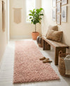 Alpine Plush Collection Area Rug -  Cortina (Dusty Rose) Runner Dusty Rose  lifestyle 24