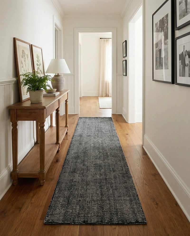 Berkshire Estate Collection Area Rug - Windsor (Blackberry) Runner Blackberry  lifestyle 76