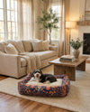Luxury Pet Lounge Collection Pet Bed -  Den Rectangle Multi  lifestyle 3