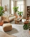 Urban Oasis Rugs Collection Area Rug -  Boulevard (Gray Cream) Rectangle Gray Cream  lifestyle 3