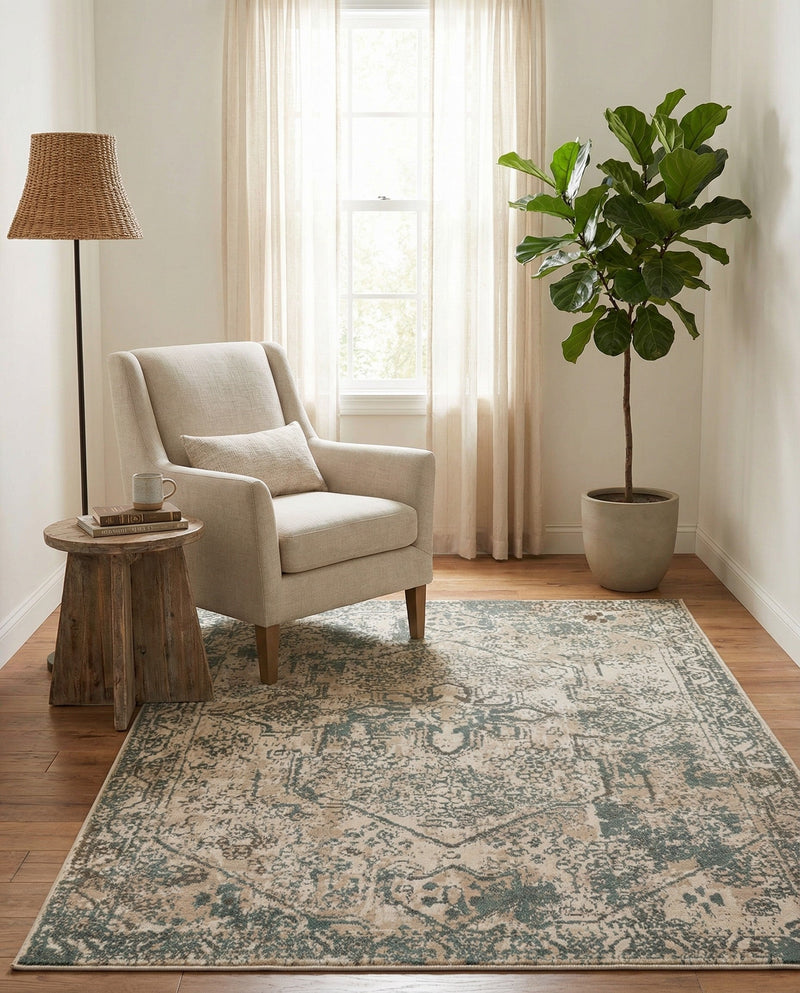 Gobi Sands Collection Area Rug -  Turpan Rectangle Multi  lifestyle 19