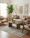 Savannah Pergola Collection Area Rug -  Pergola (Gray) Rectangle Gray  lifestyle 5