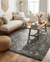 Casablanca Comfort Collection Area Rug - Sahara Rectangle Gray  lifestyle 14