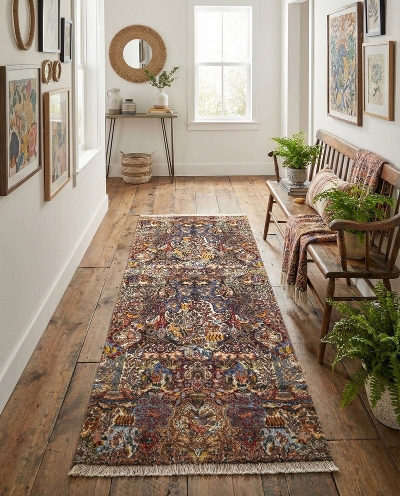 Bazaar Chic Collection Area Rug -  Safi Runner Multi  lifestyle 29