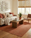 Soho Elegance Collection Area Rug - Chelsea (Salmon) Rectangle Salmon  lifestyle 3