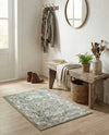 Savannah Soiree Collection Area Rug -  Everglade (Green) Rectangle Green  lifestyle 11