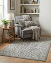 Savannah Sojourn Collection Area Rug - Serengeti Rectangle Gray  lifestyle 31