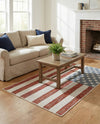 Urban Oasis Rugs Collection Area Rug -  Boardwalk Rectangle Red  lifestyle 12