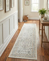 Adriana Terrace Collection Area Rug - Capri (Ivory) Runner Ivory  lifestyle 81