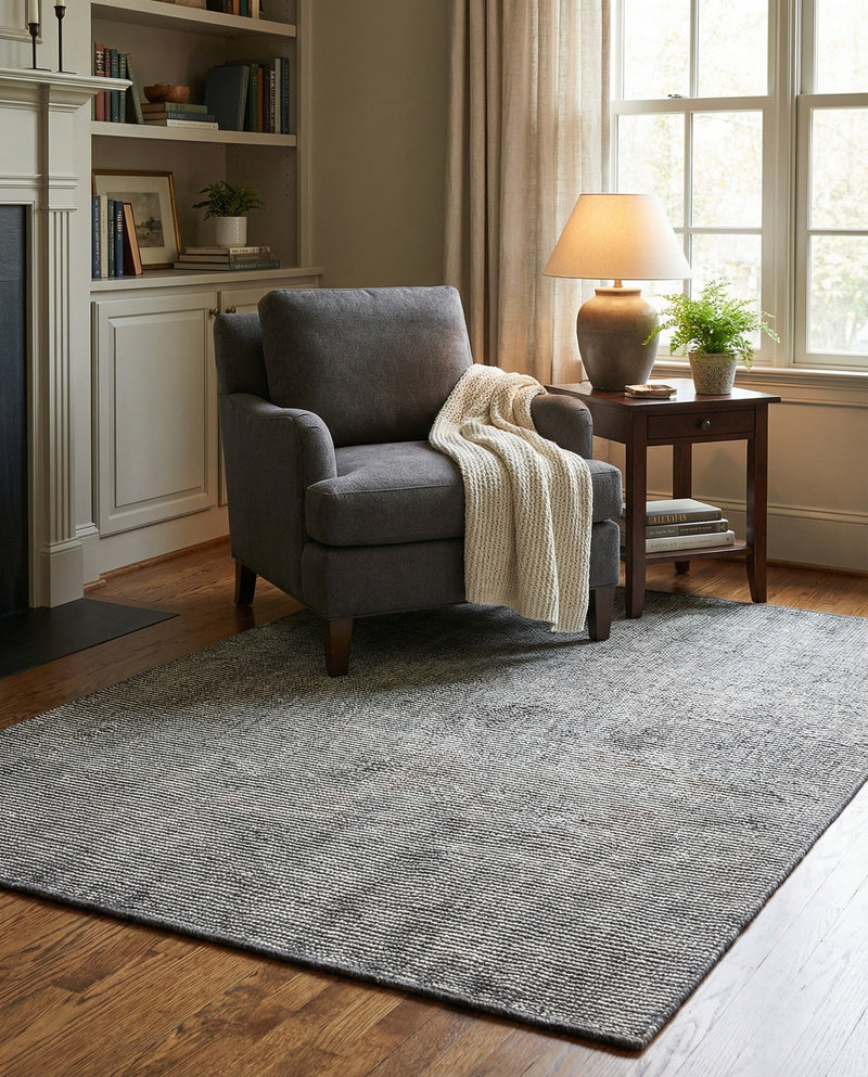Berkshire Estate Collection Area Rug - Windsor (Earl Grey) Rectangle Earl Grey  lifestyle 14
