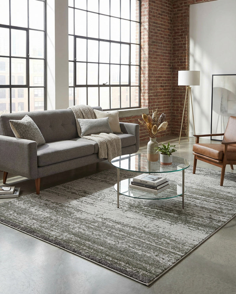Studio Haven Collection Area Rug -  Gallery (Dark Gray) Rectangle Dark Gray  lifestyle 11