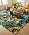Seaside Blooms Collection Area Rug -  Grove Rectangle Multi  lifestyle 26