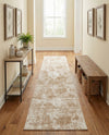 Luminara Sands Collection Area Rug - Elysium (Sand) Runner Sand  lifestyle 63