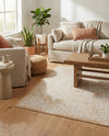 Tribal Terrace Treasures Collection Area Rug - Mayan Marina (Natural) Rectangle Natural  lifestyle 27