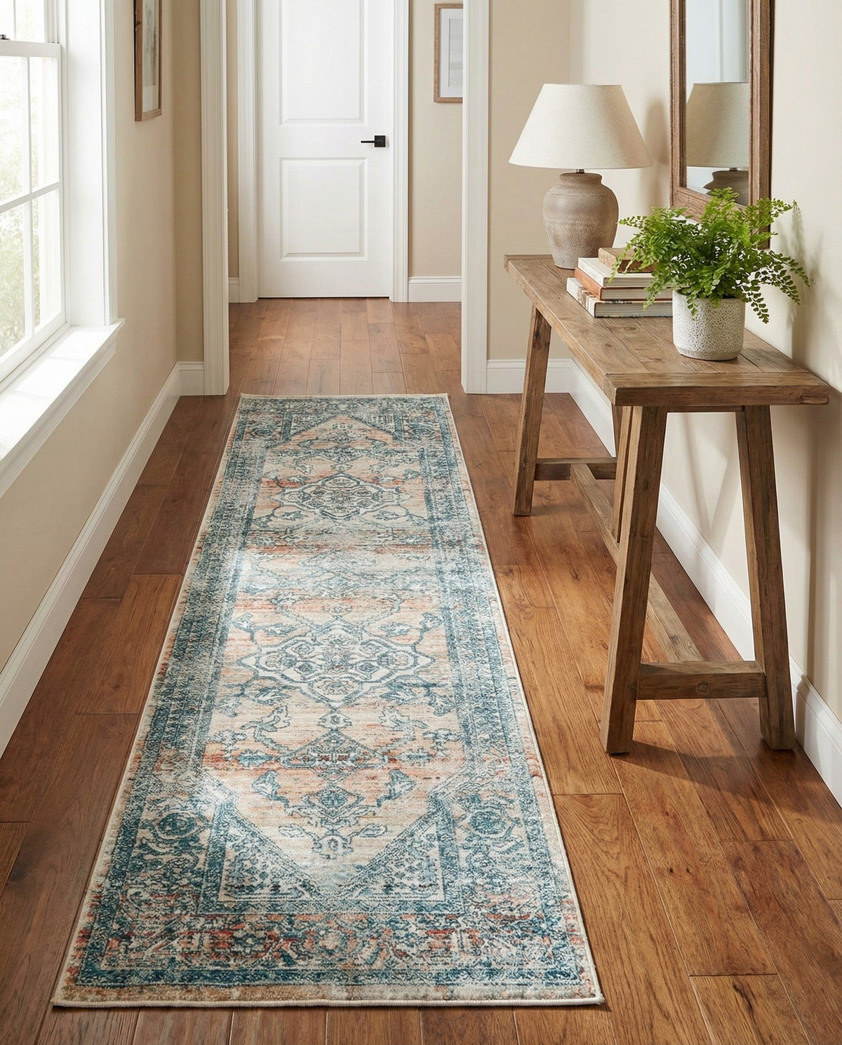 Coastal Haven Collection Area Rug -  Marina Runner Multi  lifestyle 173