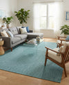 Seaside Serenity Collection Area Rug - Veranda (Aquamarine) Rectangle Aquamarine  lifestyle 21