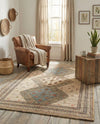 Savannah Threads Collection Area Rug -  Pampas Rectangle Beige  lifestyle 9