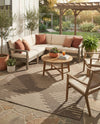Sahara Sands Collection Area Rug -  Merimde Rectangle Brown  lifestyle 28