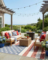 Urban Oasis Rugs Collection Area Rug -  Boardwalk Rectangle Red  lifestyle 24
