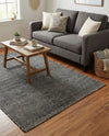 Jill Zarin Sedona Oasis Outdoor Collection Area Rug - Coconino (Black Sky) Rectangle Black Sky  lifestyle 18