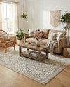 Savannah Sojourn Collection Area Rug - Serengeti Rectangle Ivory  lifestyle 13