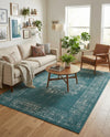 Copenhagen Comfort Collection Area Rug -  Helsingør Rectangle Blue  lifestyle 24