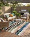 Urban Terrace Collection Area Rug -  Capri Rectangle Multi  lifestyle 13