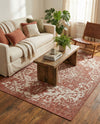 Urban Oasis Rugs Collection Area Rug -  Penthouse (Rust Red) Rectangle Rust Red  lifestyle 19