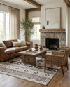 Geneva Terrace Collection Area Rug - Montreux Rectangle Beige  lifestyle 8