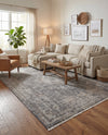 Caribbean Breeze Collection Area Rug -  Utila Rectangle Fume Gray  lifestyle 32