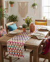 Woven Udaipur Collection Area Rug - Howrah Table Runner Multi  lifestyle 38