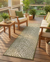 Urban Oasis Rugs Collection Area Rug -  Terrace (Green) Runner Green  lifestyle 58