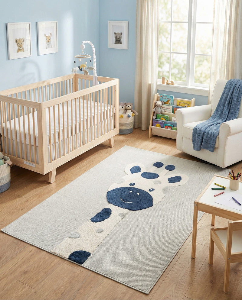 Wonder Tykes Collection Area Rug -  Wonderland Rectangle Gray  lifestyle 11