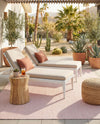 Jill Zarin Sedona Oasis Outdoor Collection Area Rug - Coconino (Pink Roses) Rectangle Pink Roses  lifestyle 21
