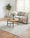 Marrakesh Lattice Collection Area Rug - Casablanca (Light Gray) Rectangle Light Gray  lifestyle 18