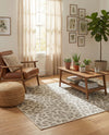 Savannah Escape Collection Area Rug -  Amazon (Ivory Gray) Rectangle Ivory Gray  lifestyle 15