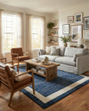 Studio Haven Collection Area Rug -  Alcove (Navy Blue) Rectangle Navy Blue  lifestyle 8