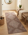 Urban Terrace Collection Area Rug -  Chelsea (Brown) Runner Brown  lifestyle 33