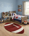Whimsy Wonders Wool Collection Area Rug -  Forest Oval Brown  lifestyle 5