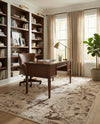 Bloomsbury Elegance Collection Area Rug - Mayfair Rectangle Beige  lifestyle 32