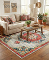 Brighton Terrace Collection Area Rug - Hove (Ivory) Rectangle Ivory  lifestyle 23