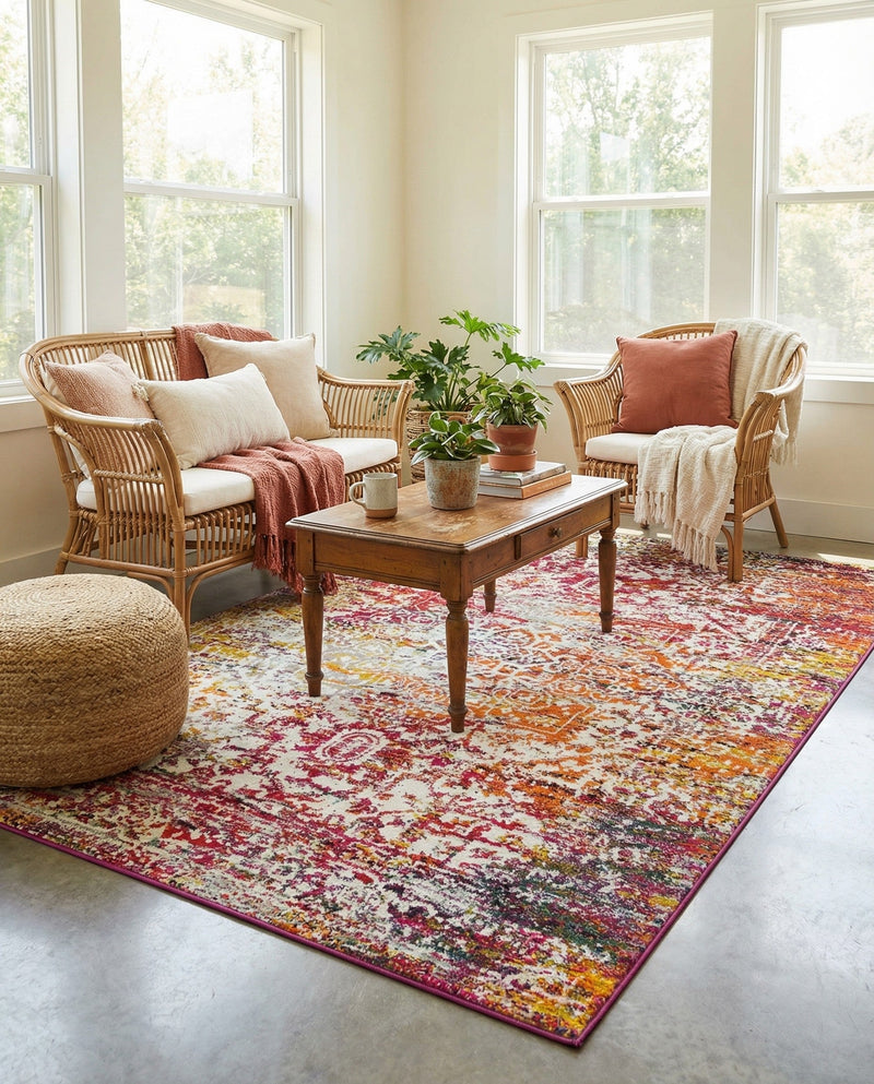 Georgetown Rugs Collection Area Rug - Dupont (Multi) Rectangle Multi  lifestyle 4