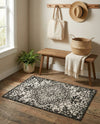 Urban Oasis Rugs Collection Area Rug -  Penthouse (Charcoal Gray) Rectangle Charcoal Gray  lifestyle 7